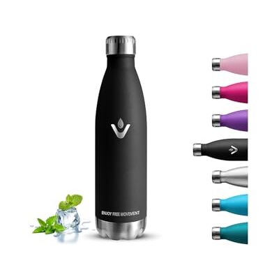Grsta Vattenflaska 750 ml Termisk vattenflaska, BPA-fri, vattenflaska i rostfritt stål, läckagefri, termisk flaska, 18/8 rostfritt stål, metallflaska, lätt att bära, för fitness, löpning, svart Grsta Vattenflaska 750 ml Termisk vattenflaska, BPA-fri, vattenflaska i rostfritt stål, läckagefri, termisk flaska, 18/8 rostfritt stål, metallflaska, lätt att bära, för fitness, löpning, svart