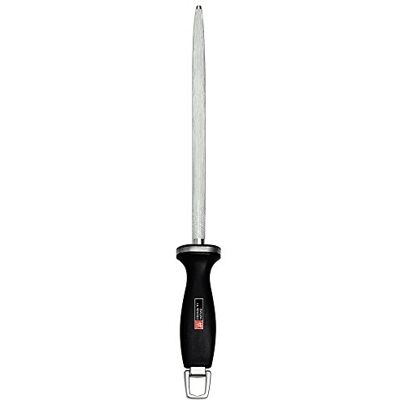 ZWILLING J.A. Henckels slipstål 12-inch Svart/rostfritt stål ZWILLING J.A. Henckels slipstål 12-inch Svart/rostfritt stål