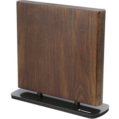 Zassenhaus Magnetiskt knivblock Loft För 10 knivar magnetisk träknivhållare kan användas på båda sidor för köttknivar, hackknivar och mer 28 × 9 × 26,5 cm askrostfritt stål Zassenhaus Magnetiskt knivblock Loft För 10 knivar magnetisk träknivhållare kan användas på båda sidor för köttknivar, hackknivar och mer 28 × 9 × 26,5 cm askrostfritt stål