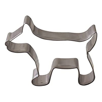 Zenker 44859 varg kakskärare i rostfritt stål, sandbläsare, djurkakskärare, rostfritt stål, silver, 7 x 5,3 cm Zenker 44859 varg kakskärare i rostfritt stål, sandbläsare, djurkakskärare, rostfritt stål, silver, 7 x 5,3 cm