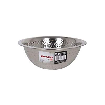 Quttin B12 metallskål i rostfritt stål Mart.1450Cc 205 cm skål 20,4 x 7,4 cm, flerfärgad Quttin B12 metallskål i rostfritt stål Mart.1450Cc 205 cm skål 20,4 x 7,4 cm, flerfärgad