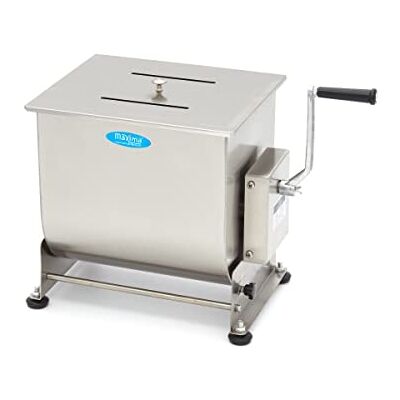 Maxima Köttblandare 30 l 25 kg kött lutbar skål manuell Maxima Köttblandare 30 l 25 kg kött lutbar skål manuell