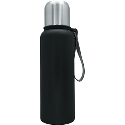 NERTHUS FIH 1260 termos i rostfritt stål dubbelvägg 750 ml svart perfekt för arbete berg strand NERTHUS FIH 1260 termos i rostfritt stål dubbelvägg 750 ml svart perfekt för arbete berg strand