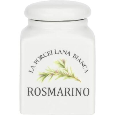 LA PORCELLANA BIANCA THUN Rosmarin förvaringsburk LA PORCELLANA BIANCA THUN Rosmarin förvaringsburk