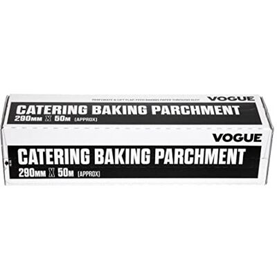 Vogue Bakning pergamentpapper 290 mm mikrovågsugn matlagningsmatta ark non-stick Vogue Bakning pergamentpapper 290 mm mikrovågsugn matlagningsmatta ark non-stick