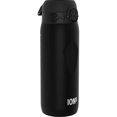Ion8 Vattenflaska, 750 ml/24 oz, Läcksäker, Lätt att Öppna, Säkert Lås, Diskmaskinssäker, BPA-fri, Hygieniskt Lock, Bärhandtag, Mjukt Grepp med Konturer, Lätt att Rengöra, Luktfri, Svart Ion8 Vattenflaska, 750 ml/24 oz, Läcksäker, Lätt att Öppna, Säkert Lås, Diskmaskinssäker, BPA-fri, Hygieniskt Lock, Bärhandtag, Mjukt Grepp med Konturer, Lätt att Rengöra, Luktfri, Svart