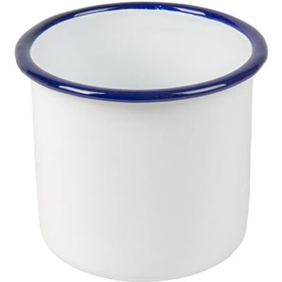 Garcia de Pou 6 stycken "Enamelware" skålar 700 ml Ø 10 x 10 cm vit emaljerad järn Garcia de Pou 6 stycken "Enamelware" skålar 700 ml Ø 10 x 10 cm vit emaljerad järn