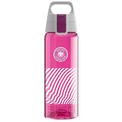 Sigg – Tritan vattenflaska – Total Color ONE DFB Match Day – lämplig för kolsyrade drycker – diskmaskinssäker – läckagesäker – lätt – BPA-fri – bär – 0,6 l Sigg – Tritan vattenflaska – Total Color ONE DFB Match Day – lämplig för kolsyrade drycker – diskmaskinssäker – läckagesäker – lätt – BPA-fri – bär – 0,6 l