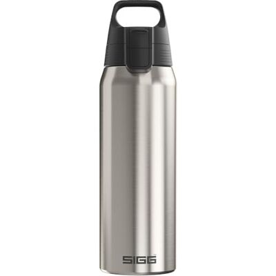 Sigg – Isolerad vattenflaska – termosflaska Shield Therm One borstad – kolsyrade drycker – läckagesäker – diskmaskinssäker – BPA-fri – 90% återvunnet rostfritt stål – silver – 0,75 l Sigg – Isolerad vattenflaska – termosflaska Shield Therm One borstad – kolsyrade drycker – läckagesäker – diskmaskinssäker – BPA-fri – 90% återvunnet rostfritt stål – silver – 0,75 l