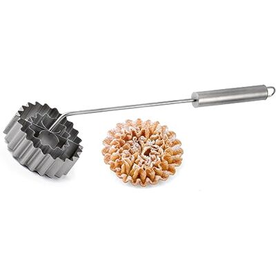 Weis Vit rosenköksform av rostfritt stål, silver, 1-pack Weis Vit rosenköksform av rostfritt stål, silver, 1-pack