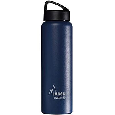 LAKEN Classic Thermal Bottle Stainless Steel 18/8, vacuum insulation nemadziro maviri nemuromo, bhuruu, 1000 ml LAKEN Classic Thermal Bottle Stainless Steel 18/8, vacuum insulation nemadziro maviri nemuromo, bhuruu, 1000 ml