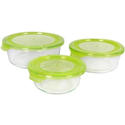 Quttin Set med 3 Lunchlåda, Multifärg, Standard Quttin Set med 3 Lunchlåda, Multifärg, Standard