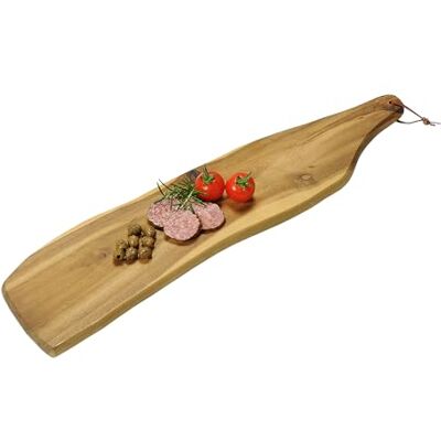 Kesper Skär- och serveringsbräda, material: akaciaträ, mått: 71 x 17 cm, trätjocklek: 2,5 cm, färg: brun, natur 28195 13 Kesper Skär- och serveringsbräda, material: akaciaträ, mått: 71 x 17 cm, trätjocklek: 2,5 cm, färg: brun, natur 28195 13