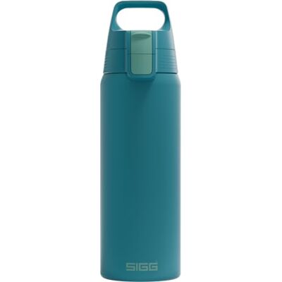 Sigg – drickflaska i rostfritt stål – Shield ONE Blue Puya – lämplig för kolsyrade drycker – läckagesäker – fjäderlätt – BPA-fri – utomhus och fitness – blå – 0,75 l Sigg – drickflaska i rostfritt stål – Shield ONE Blue Puya – lämplig för kolsyrade drycker – läckagesäker – fjäderlätt – BPA-fri – utomhus och fitness – blå – 0,75 l