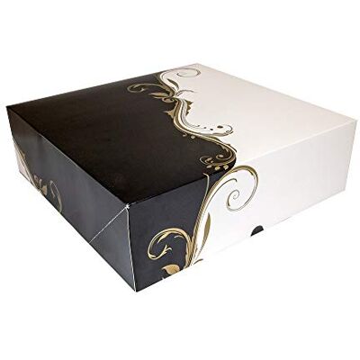 Garcia de Pou 204.68 fönsterlösa baklådor 275 g/m2, 32 x 32 x 10 cm, set med 50 st, vit Garcia de Pou 204.68 fönsterlösa baklådor 275 g/m2, 32 x 32 x 10 cm, set med 50 st, vit