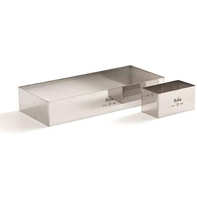 Decora 0063760 Stainl. Steel Rectangle 7X11X4,5H Cm Decora 0063760 Stainl. Steel Rectangle 7X11X4,5H Cm