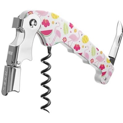Koala (10 stycken) Flamingo Retro tvåfaldig korkskruv Koala (10 stycken) Flamingo Retro tvåfaldig korkskruv