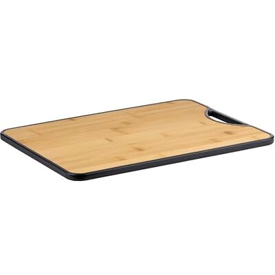 Alpina Dubbelsidig skärbräda i bambu och plast - 38x28cm Alpina Dubbelsidig skärbräda i bambu och plast - 38x28cm