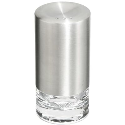 EMSA 504673 Salt- och pepparspridare, 8 cm, rostfritt stål, silver, accenta EMSA 504673 Salt- och pepparspridare, 8 cm, rostfritt stål, silver, accenta