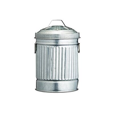 Artesa Artesà Dustbin-Style Mini Stål Chip Servering "Basket", 9 x 9 x 13 cm (3,5 tum x 3,5 tum x 5 tum), Silver Artesa Artesà Dustbin-Style Mini Stål Chip Servering "Basket", 9 x 9 x 13 cm (3,5 tum x 3,5 tum x 5 tum), Silver