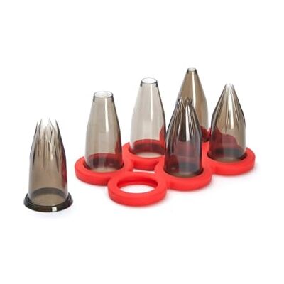 DE BUYER -CLASSIC Set: 6 dörrar från TRITAN med sockel-– 4150.02, färg: svart transparent DE BUYER -CLASSIC Set: 6 dörrar från TRITAN med sockel-– 4150.02, färg: svart transparent