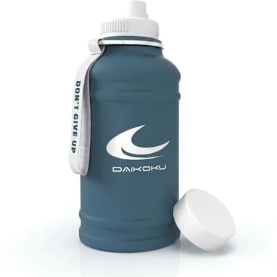 Daikoku Stainless Steel Water Bottle 1.3l BPA Free Användbar för gym och alla typer av idrottsutövning Dubbelväggs termos 12 till 24 timmar Blå Daikoku Stainless Steel Water Bottle 1.3l BPA Free Användbar för gym och alla typer av idrottsutövning Dubbelväggs termos 12 till 24 timmar Blå