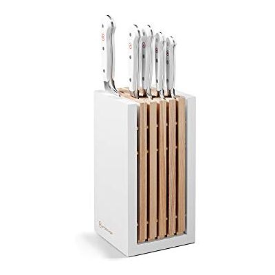 WÜSTHOF Classic White knivblock med 5 artiklar WÜSTHOF Classic White knivblock med 5 artiklar