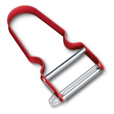 Victorinox , Küchenhelfer, Profi Sparschäler, Kartoffelschäler, Gerader Schliff, Rostfreie Edelstahlklinge, rot Victorinox , Küchenhelfer, Profi Sparschäler, Kartoffelschäler, Gerader Schliff, Rostfreie Edelstahlklinge, rot