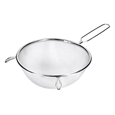 KitchenCraft Sil/Durkslag, Medium, Rostfritt Stål, Silverfärgad, 18 cm, KCSTRAIN18SS KitchenCraft Sil/Durkslag, Medium, Rostfritt Stål, Silverfärgad, 18 cm, KCSTRAIN18SS