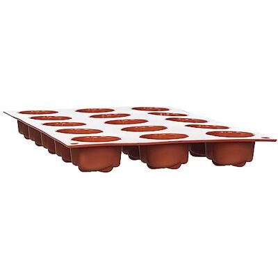 silikomart 194486 3D-bakform ros, 15-form silikomart 194486 3D-bakform ros, 15-form