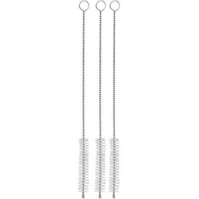 WMF Baric sugrörsborste, 3 stycken, 20 cm, rengöringsborste för sugrör, metallsugrör, glassugrör, mjölkslangborste, Shisha borste WMF Baric sugrörsborste, 3 stycken, 20 cm, rengöringsborste för sugrör, metallsugrör, glassugrör, mjölkslangborste, Shisha borste