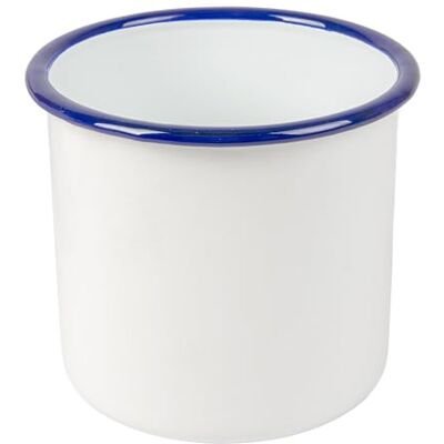 Garcia de Pou 6 stycken "Enamelware" skålar 1 200 ml Ø 12 x 12 cm vit emaljerad järn Garcia de Pou 6 stycken "Enamelware" skålar 1 200 ml Ø 12 x 12 cm vit emaljerad järn