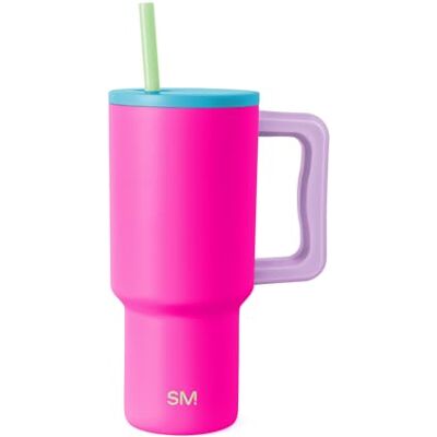 Simple Modern 30 cl tumlare med handtag och sugrörslock Isolerad kopp återanvändbar rostfritt stål vattenflaska resemugghållare vänlig gåvor för kvinnor honom henne Trek Collection 80s mix Simple Modern 30 cl tumlare med handtag och sugrörslock Isolerad kopp återanvändbar rostfritt stål vattenflaska resemugghållare vänlig gåvor för kvinnor honom henne Trek Collection 80s mix