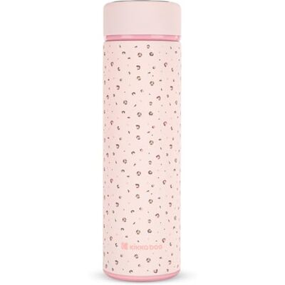 Kikka Boo KikkaBoo babytermos SAVANNA Termos i rostfritt stål varma och kalla drycker, 500 ml vätskor, spillsäker, tefilter, rosa Kikka Boo KikkaBoo babytermos SAVANNA Termos i rostfritt stål varma och kalla drycker, 500 ml vätskor, spillsäker, tefilter, rosa