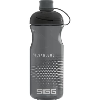 Sigg – Cykelvattenflaska – pulsar antracit – klämbar – diskmaskinssäker – fjäderlätt – läckagesäker – BPA-fri – sport och cykeltillbehör – antracit – 0,6 l Sigg – Cykelvattenflaska – pulsar antracit – klämbar – diskmaskinssäker – fjäderlätt – läckagesäker – BPA-fri – sport och cykeltillbehör – antracit – 0,6 l