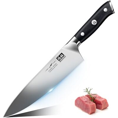 SHAN ZU Kockkniv kökskniv tysk kniv i rostfritt stål SHAN ZU Kockkniv kökskniv tysk kniv i rostfritt stål