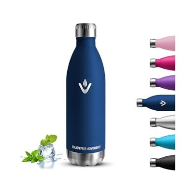 Grsta Termisk flaska, 1 liter vattenflaska, BPA-fri, läckagefri, metallvattenflaska för kalla eller varma drycker, isolerade under vatten, flaskor för camping, vandring, fitness Grsta Termisk flaska, 1 liter vattenflaska, BPA-fri, läckagefri, metallvattenflaska för kalla eller varma drycker, isolerade under vatten, flaskor för camping, vandring, fitness