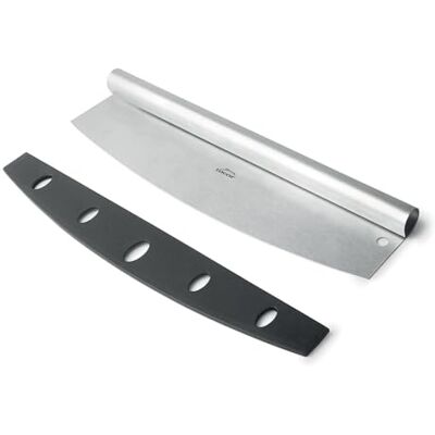 LACOR 61465 Professionell pizzaskärare, rostfritt stål, extremt vass, multifunktionell, bladskydd, längd: 35 cm LACOR 61465 Professionell pizzaskärare, rostfritt stål, extremt vass, multifunktionell, bladskydd, längd: 35 cm
