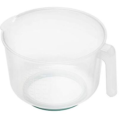 Chef Aid Kockhjälpen innehåller blandningsskål och kanna, mikrovågsugns- och diskmaskinssäker, mångsidig, idealisk för bakning och matlagning, vit, 2,5 liter Chef Aid Kockhjälpen innehåller blandningsskål och kanna, mikrovågsugns- och diskmaskinssäker, mångsidig, idealisk för bakning och matlagning, vit, 2,5 liter