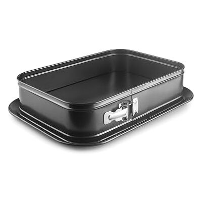 IBILI Avtagbar rektangulär form med extra moka-bas, 35 x 24 cm, stålplåt med non-stick PFAS-fri IBILI Avtagbar rektangulär form med extra moka-bas, 35 x 24 cm, stålplåt med non-stick PFAS-fri