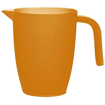 Excelsa Rainbow Caraffa Graduata, 1 Liter, Orange Excelsa Rainbow Caraffa Graduata, 1 Liter, Orange