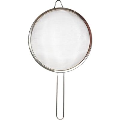 COOK CONCEPT , KU6763 Rostfritt stål sil 24 cm, praktiskt och elegant köksredskap, perfekt för frukt, grönsaker och såser, lätt att rengöra, silver, pengar COOK CONCEPT , KU6763 Rostfritt stål sil 24 cm, praktiskt och elegant köksredskap, perfekt för frukt, grönsaker och såser, lätt att rengöra, silver, pengar