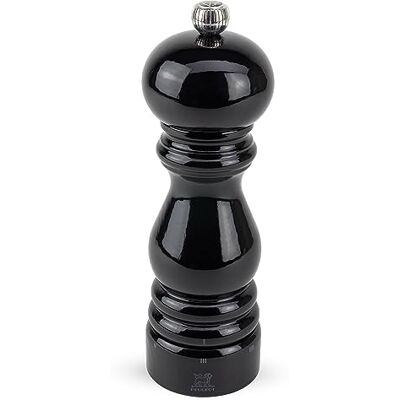 Peugeot – Paris u'Select 18 cm saltkvarn – 6 fördefinierade malningsinställningar – pulver saltinnovation, zirkonmekanism – PEFC-certifierat trä – tillverkad i Frankrike – glansig svart finish Peugeot – Paris u'Select 18 cm saltkvarn – 6 fördefinierade malningsinställningar – pulver saltinnovation, zirkonmekanism – PEFC-certifierat trä – tillverkad i Frankrike – glansig svart finish