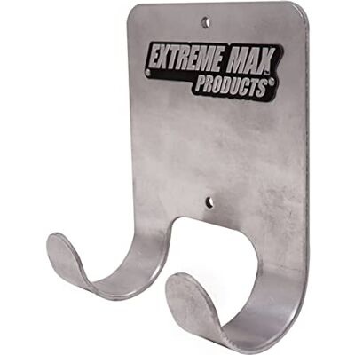 Extreme Max 5001.6074 aluminium visp/vinkel kvast hängare hållare för bifogad släpvagn butik garage förvaring Extreme Max 5001.6074 aluminium visp/vinkel kvast hängare hållare för bifogad släpvagn butik garage förvaring