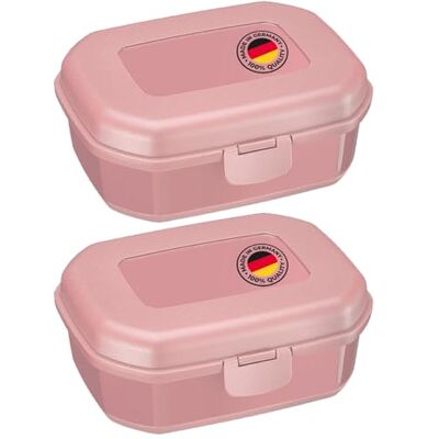 Westmark 2X Brödlåda/Mellanmålslåda, Med Klämma, Höjd Ca 7.4 cm, Plast, Maxi, Rosa, 235222Ep Westmark 2X Brödlåda/Mellanmålslåda, Med Klämma, Höjd Ca 7.4 cm, Plast, Maxi, Rosa, 235222Ep