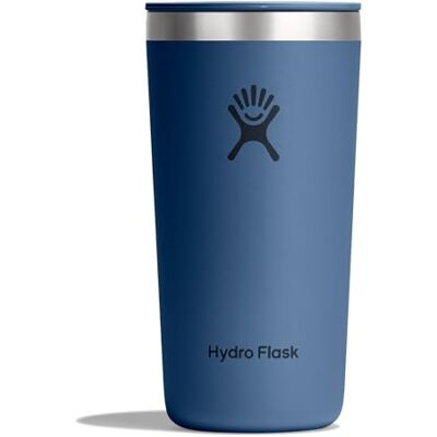 Hydro Flask – All Around Tumbler Press-In Lid 355 ml (12 oz) – Isolerad Rostfritt Stål – Stänksäker, Mugghållarkompatibel – Håller Drycker Kalla i 24 Timmar & Varma i 12 Timmar – Harbor Blue Hydro Flask – All Around Tumbler Press-In Lid 355 ml (12 oz) – Isolerad Rostfritt Stål – Stänksäker, Mugghållarkompatibel – Håller Drycker Kalla i 24 Timmar & Varma i 12 Timmar – Harbor Blue