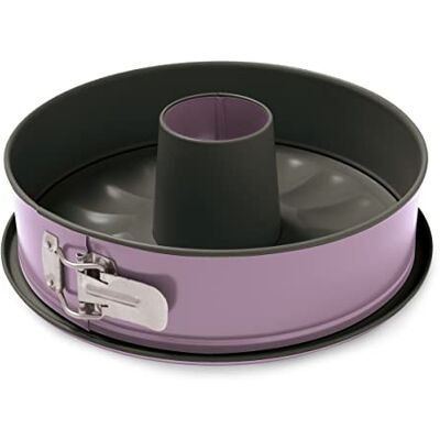 Guardini , Öppningsbar kakform 1 botten med kon Ø 26 cm, droppbotten, non-stick-belagt stål, rosa, tillverkad i Italien, Bon-Ton Linea Guardini , Öppningsbar kakform 1 botten med kon Ø 26 cm, droppbotten, non-stick-belagt stål, rosa, tillverkad i Italien, Bon-Ton Linea