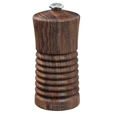 Zassenhaus Pepparkvarn HEILBRONN 13 cm Valnöt Med steglöst justerbar högpresterande keramisk kvarn Fylld kryddkvarn Ø 5,8 × 13 cm Zassenhaus Pepparkvarn HEILBRONN 13 cm Valnöt Med steglöst justerbar högpresterande keramisk kvarn Fylld kryddkvarn Ø 5,8 × 13 cm