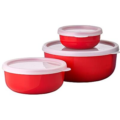 Mepal Lumina Nordic - röd - 250/750/1500 ml - Förvaringsbehållare Mepal Lumina Nordic - röd - 250/750/1500 ml - Förvaringsbehållare