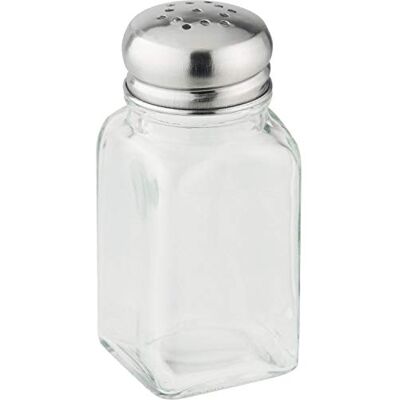 FACKELMANN peppar/saltgaller glas/lock i rostfritt stål FACKELMANN peppar/saltgaller glas/lock i rostfritt stål